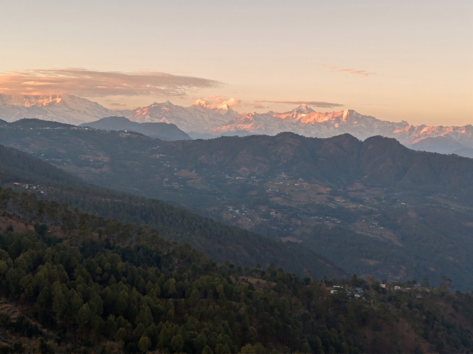 Hotel Himalaya Darshan mountain view